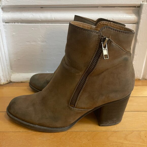 Brown Ankle Boots - Picture 3 of 7